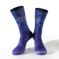 Printed novelty socks galaxy